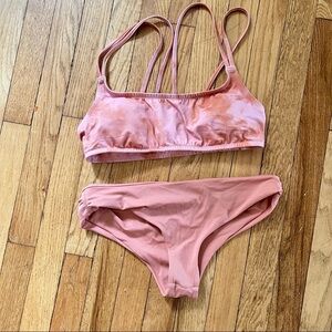 Tori Praver Bikini Bottoms + Billabong Top Small